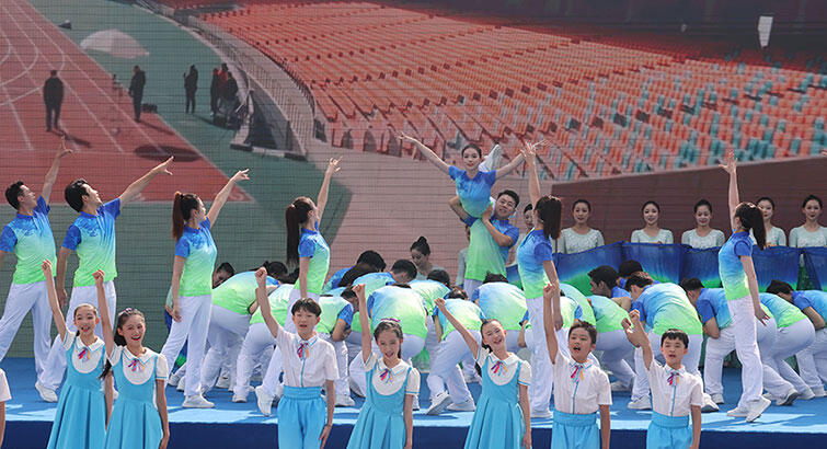杭州第19届亚运会火炬传递启动仪式举行